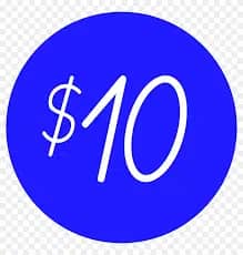 只需購買10美元